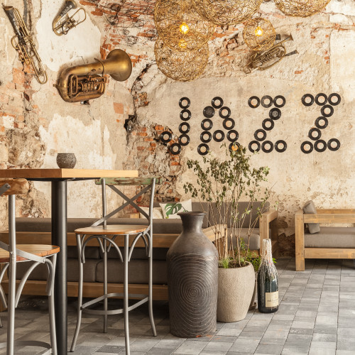 Jazz Club Košice - ruin garden